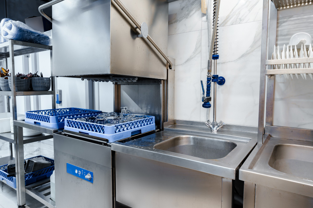 commercial dishwasher