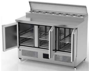 Hoshizaki Prep Counter Cold Bain Marie (Three Door)