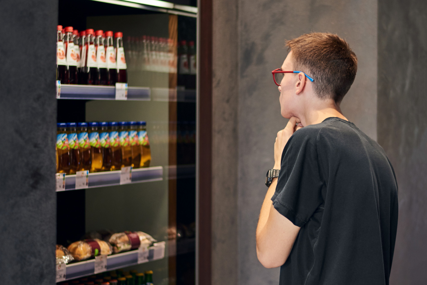 Commercial display refrigerator
