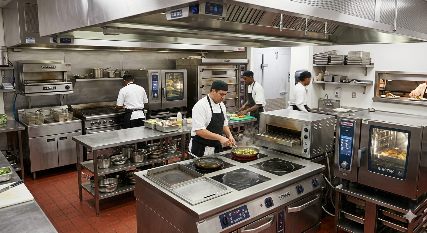 Electric Equipment for Commercial Kitchens