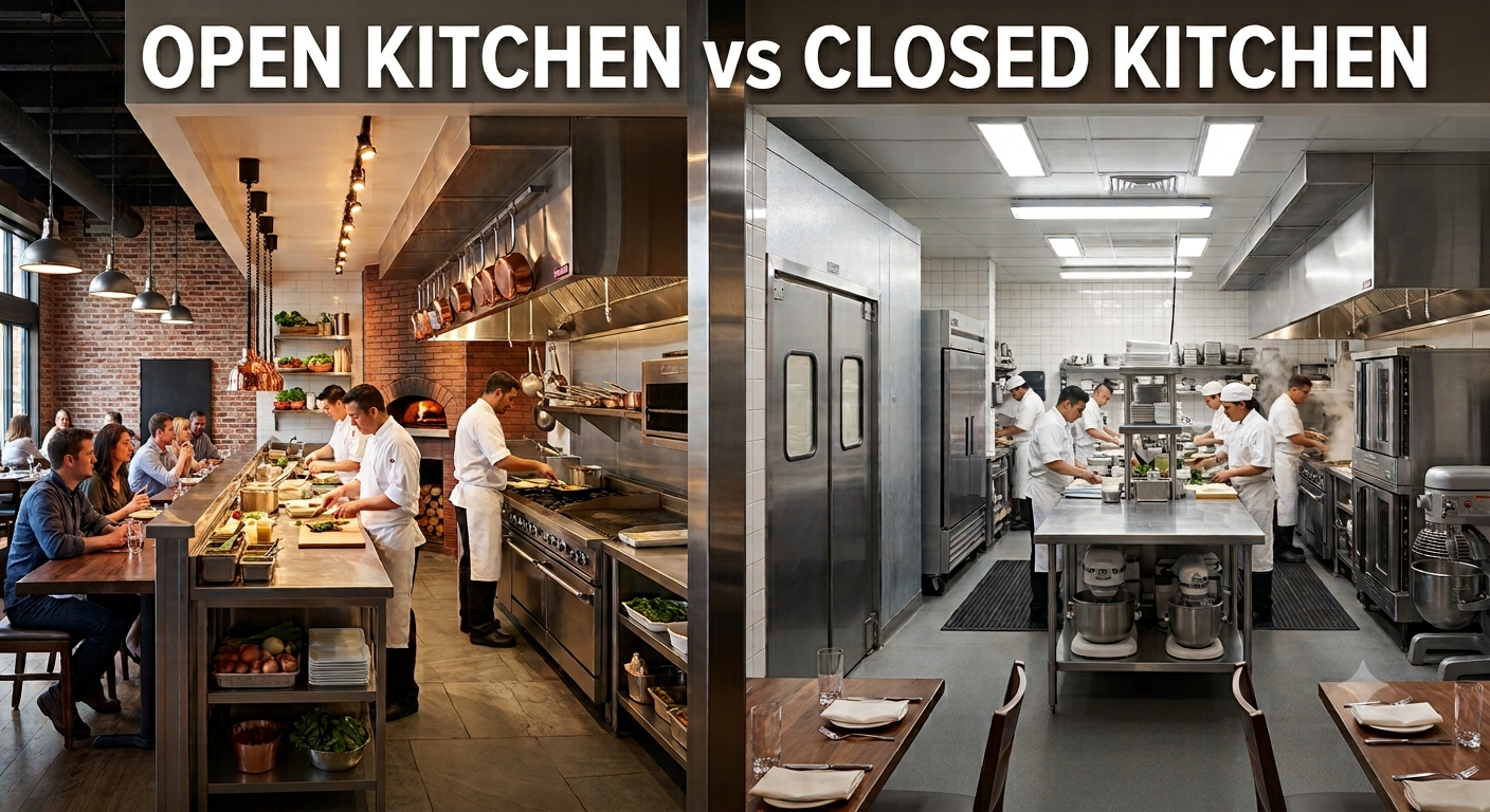 Open Kitchen vs Closed Kitchen