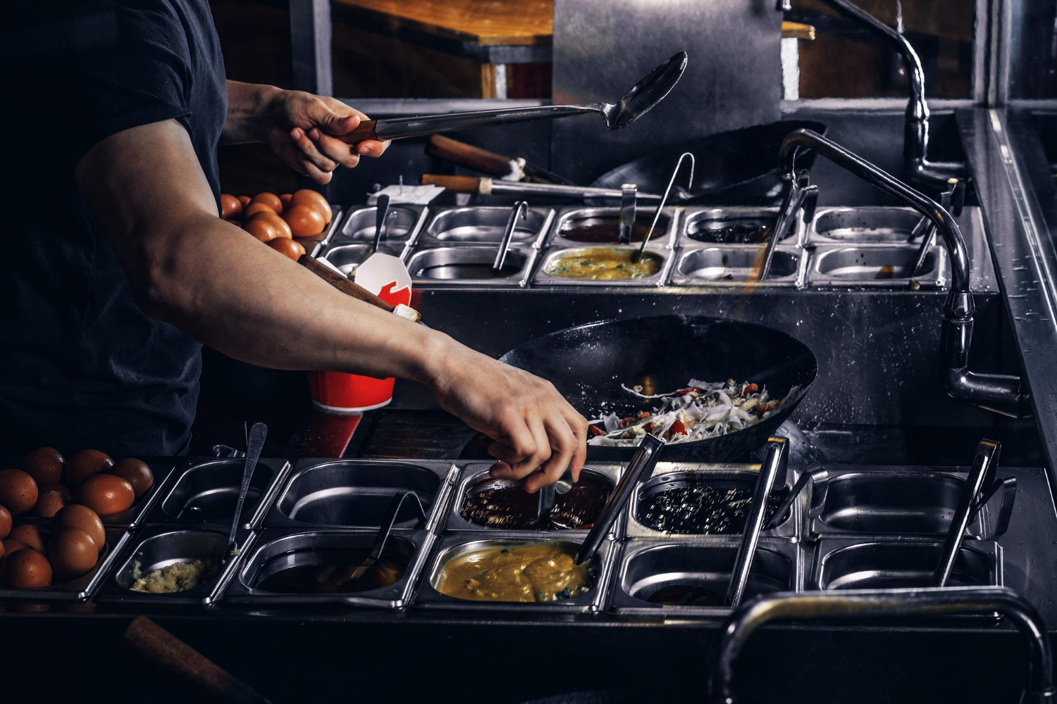 commercial kitchen equipment for railway catering